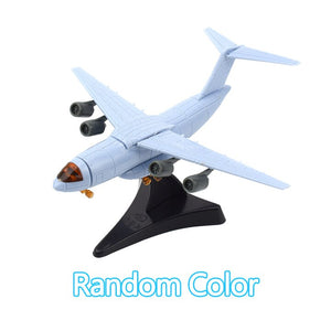 1 PCS Mini Assemble Fighter Model Kit Toys for Boys Military Building Blocks Handmade Assembly Aircraft Model Toy Gifts for Kids