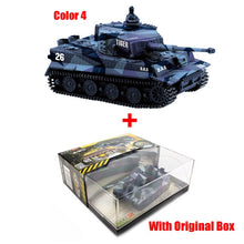 14CH 1:72 RC Tank Toy Great Wall 2117 Remote Control Tank Mini Tiger Battle Tank Toy Best Christmas Gift for Kids