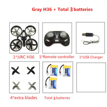 RC Helicopter JJRC H36 Mini Drone 2.4GHz 6-Axis Gyro Headless Mode One Key Return RC Quadcopter VS JJRC H8 Mini H20 Dron