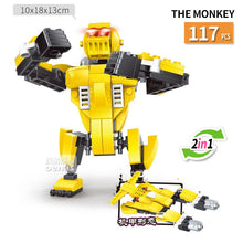 Animal transform Dragon Chinese zodiac signs assembled building block bricks Compatible Legoed kids kits toys Children gift