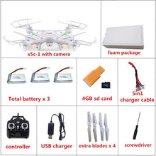 Syma X5C X5C-1 (Drone with Camera 2.0MP) Quadrocopter with Camera RC Drone Quadcopter or Syma X5 X5-1 (No Camera) 2.4G 4CH Dron