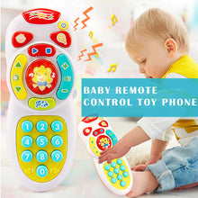 Baby Simulation TV Remote Control Mobile Phone Toy Kids Educational Music Learning Toy FJ88