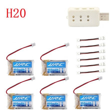 Original JJRC H20 battery 3.7V 150mAh For JJRC H20 Syma S8 M67 U839 RC Quadcopter Parts 3.7V Lipo Battery and Charger (6 IN 1)