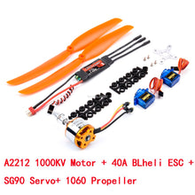 A2212 2212 2200KV / 1400KV Brushless Motor 30A / 40A / 40A BLheli ESC SG90 9G Micro Servo for RC Fixed Wing Plane Helicopter