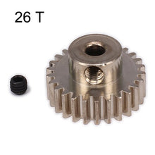 Tooth Teeth Pinion Gears HSP 1:10 18T 19T 20T 21T 22T 23T 24T 25T 26T 29T for RC Car 0.6 Aperture 3.2mm Parts HPI Hi Speed Axial