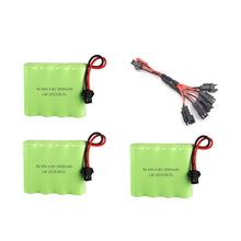 4.8v 3000mAh Ni-MH AA Battery and Charger For RC Car Robot Tank Gun Boat 4.8v 2400mah 4.8v Rechargeable Battery Pack