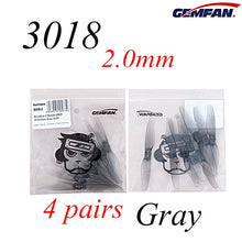 Gemfan Hurricane 3018 3x1.8 3 Inch 2-Blade Propeller 1.5mm /2.0mm Hole T Mount for RC Drone FPV Racing Toothpick Frame
