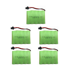 6v 2400mah AA NI-MH Battery with charger High capacity electric toy battery Remote car ship robot rechargeable 6 v 2400 mah