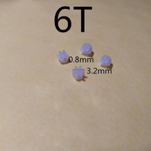 4pcs Small Motor Gears 6T 7T 8T 9T 10T 11T 12T Teeth For 0.8MM 1mm Shaft R/C Helicopter Mini Quadcopter Accessories Spare Parts