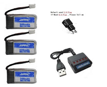 Original JJRC H56 battery 3.7V 300mAh For JJRC H56 T2G Drone Battery for RC Quadcopter Spare Part Lipo Battery and Charger 5in1