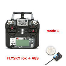 FLYSKY FS-i6X FS i6X 10CH 2.4GHz AFHDS 2A RC Transmitter With X6B iA6B A8S iA10B iA6 Receiver for RC FPV Racing Drone Retailbox