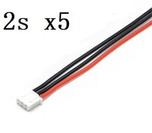1s 2s 3s 4s 5s 6s 22AWG Cable 10CM (100MM) RC Lipo Battery Charger Wiring 7.4v 11.1v 14.8v 22.2v For IMAX B3 B6 Balance Charger