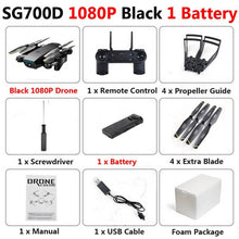 SG700D quadcopter dron drones with camera hd mini drone rc helicopter 4k toys profissional drohne com camera quadrocopter racing