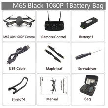 M65 RC Drone with 4K HD Camera FPV WIFI Altitude Hold Function Selife Dron Folding Quadcopter Vs E58 SG106 M69 Drones