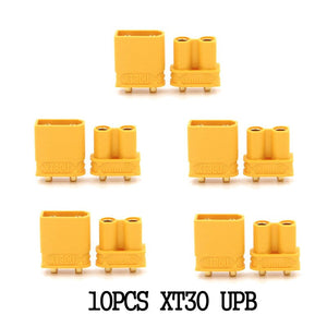 10PCS Of XT60 XT-60 / XT60+ / XT30UPB Male Female Bullet Connectors Plugs F XT60 For RC FPV Lipo Battery RC Quadcopter (5 Pair)