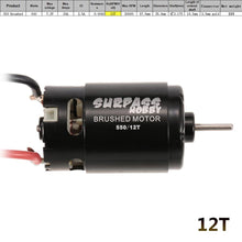 550 12T 21T 27T 35T Brushed Motor for 1/10 RC Car HSP HPI Wltoys Kyosho Off-Road Rock Crawler Climbing RC Car RC Brushed