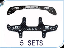 10Pcs 95072+94954 1.5mm HG Carbon Front Stay Fully Cowled Head Spare Parts For Tamiya Mini 4WD Racing Car Model 20th Anniversary
