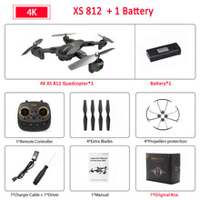 VISUO XS812 GPS 5G WiFi FPV With 4K FHD Camera 15mins Flight Time Foldable RC Drone Quadcopter RTF Kids Birth Gift