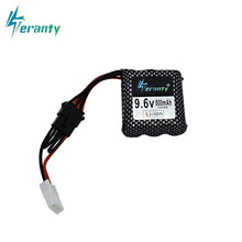 Original 9.6v Li-ion Battery for RC Car 9115 9116 9912 S912 RC Toys Parts 9.6v 800mAh Battery 16500 EL-6P / 6P-SM Plug