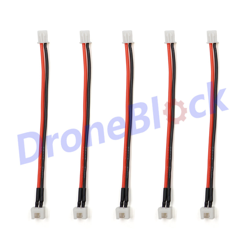 5Pcs / a lot 1s-6s LiPo Battery charging Extended line/Wire/Connector 22AWG 100mm JST-XH Balancer silicone cable 2S 3S 4S 5S