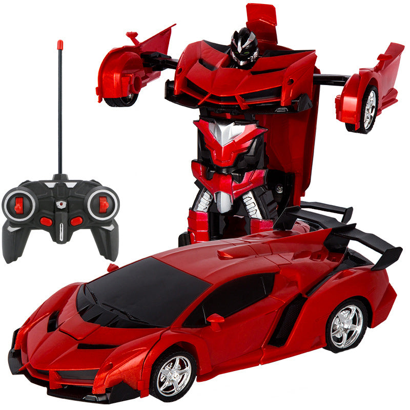 Boys Amazing Gifts Deformation Car Toys Automatic One-key Transform Robot Plastic Model Car Funny Toys For Kid Toy New Arrival