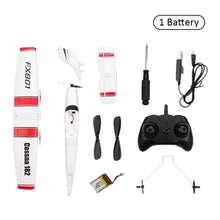 DIY RC Plane Toy EPP Craft Foam Electric Outdoor Remote Control Glider FX-801 Remote Control Airplane DIY Fixed Wing Aircraft