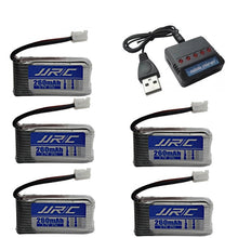 Original JJRC H36 battery 3.7V 260mAh For JJRC E010 E011 E012 E013 Furibee F36 RC Quadcopter Parts Lipo Battery and Charger