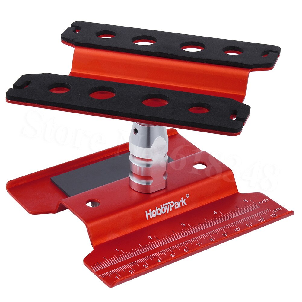 Metal Aluminum RC Car Workstation Work Stand Repair 360 Degree Rotation For 1/8 1/10 1/12 1/16 Scale Model