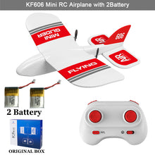 KF606 RC Airplane Flying Aircraft EPP Foam Glider Toy Airplane Rc 2.4Ghz 15 Minutes Fligt Time Foam Plane Toys For Kids Gifts