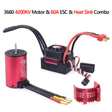 RC Car 1:10 Parts 3650 3660 F540 3000KV 3500KV 3100KV 3600KV 5200KV 3930KV 4500KV 4370KV 4200KV Brushless Motor 45A 60A ESC