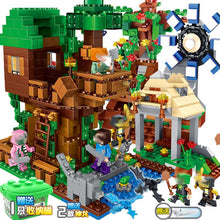 Tree House Compatibie Legoings Building Blocks Toy Kit DIY Educational Children Christmas Birthday Gifts