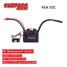 150A 120A Waterproof ESC KK Speed Controller 35A 45A 60A 80A for 1/8 1/10 1/12 RC Monster Redcat Volcano EPX Blackout XTE Buggy