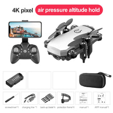 Mini Drone With Camera HD Foldable Drones One-Key Return FPV Quadcopter Follow Me RC Helicopter Quadrocopter Kid's Toys