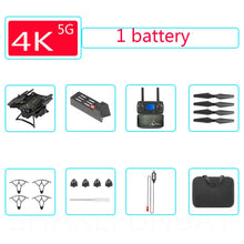 Drone GPS KY601G 4K Drone Portable Folding HD 5G WIFI FPV Positioning RC Airplane Quadcopter remote control distance 2km Dron