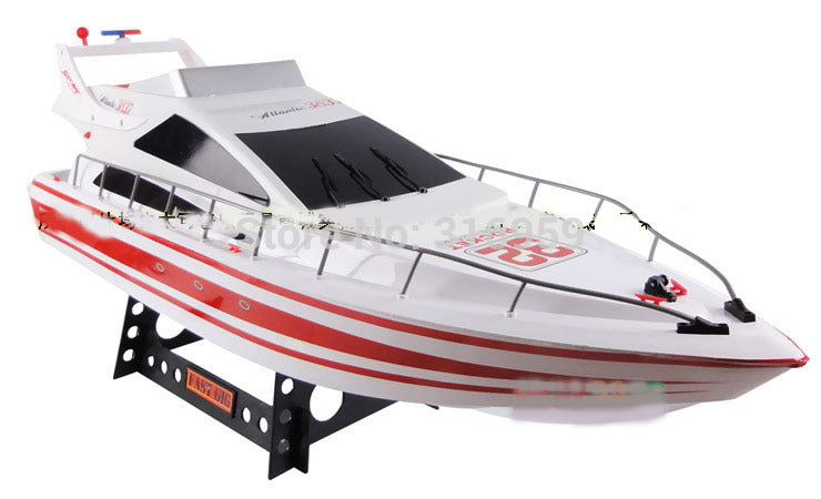 Large RC SpeedBoat Atlantic Yacht Luxury Cruises racing boat high speed ship Electronic Toys For Children Gifts