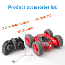 RC Stunt Car 2.4G 4CH Drift Deformation Buggy Roll Car 360 Degree Rotating Double Sided Flip Vehicle Models Remote Control toys