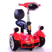 Fashion Children' Remote Control Car Balance Motor Van Ride on Electric Toys Kids RC Ride on Car Five Wheels Bumper Scooter Car