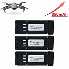Upgraded 850mAH 3.7V Lipo Battery and 5pcs Charger for E58 JY019 S168 For RC Quadcopter Spare Parts 3.7v RC Drone Battery 721855