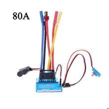 Waterproof 45A 60A 80A 120A Brushless ESC Electric Speed Controller Dust-proof for 1/8 1/10 1/12 RC Car Crawler RC Boat Part