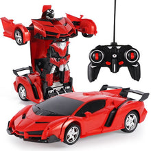 Technic Transformation RC Car Remote Control Car Radio-Controlled Sport Car Drift Model Transform Toy 1:18 One-key