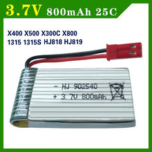 1pcs 3.7V 800mAh 902540 Battry For Syma X5C X5SC X5SW M68 X5HC X5HW X400 X800 four-axis Model aircraft 3.7V 800mah Lipo battery