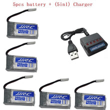 JJRC H8 Mini Original Battery 3.7V 260mAh Lipo Battery and (5in1) Charger for JJRC H8 JJRC H8 RC Quadcopter drone part H8Mini