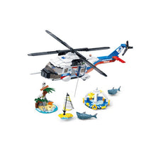 Block GUDI Legoings City Fire Station Ambulance Plane Car Building Blocks Bricks Kits Assembled Educational Toys For Children