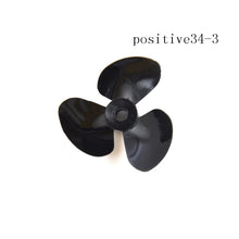 1PCS RC Boat Three Blades Paddle Nylon Boat Propeller Positive & Reverse Screw RC Boat Propeller 12 SIZE