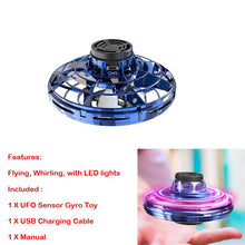Mini Drone UFO Sensor Gyro Toy Personality Especially Creative Added Interest Kids Rechargeable Induction Lighting Toys Gift