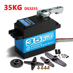 1X 35kg high torque Coreless servo motor Metal gear digital and waterproof DS3235 servo arduino servo for Robotic DIY,RC car