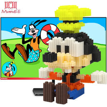 MUMUELI Mini Assembly DIY Cartoon Animation Figure 3D Building Model Kit Blocks for Children Kids Resin Toys Collection DTSET-3
