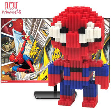 MUMUELI Mini Assembly DIY Anime Movie Figure Cute 3D Building Model Kit Blocks for Children Kids Resin Toys Collection DTSET-2