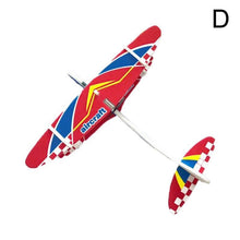 Hand Throwing Airplane Free-flying Fix Wing Foam Capacitor Electric Glider DIY Plane Model Educational Toy for Kids Gifts