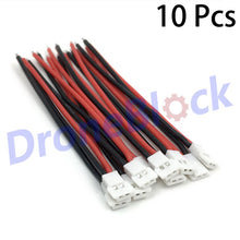 10 Pcs 1S Lipo Battery Balance Charger Switch Wiring Cable XH 2.0mm Pitch Plug Male Female For indoor drone syma X5C hubsan x4